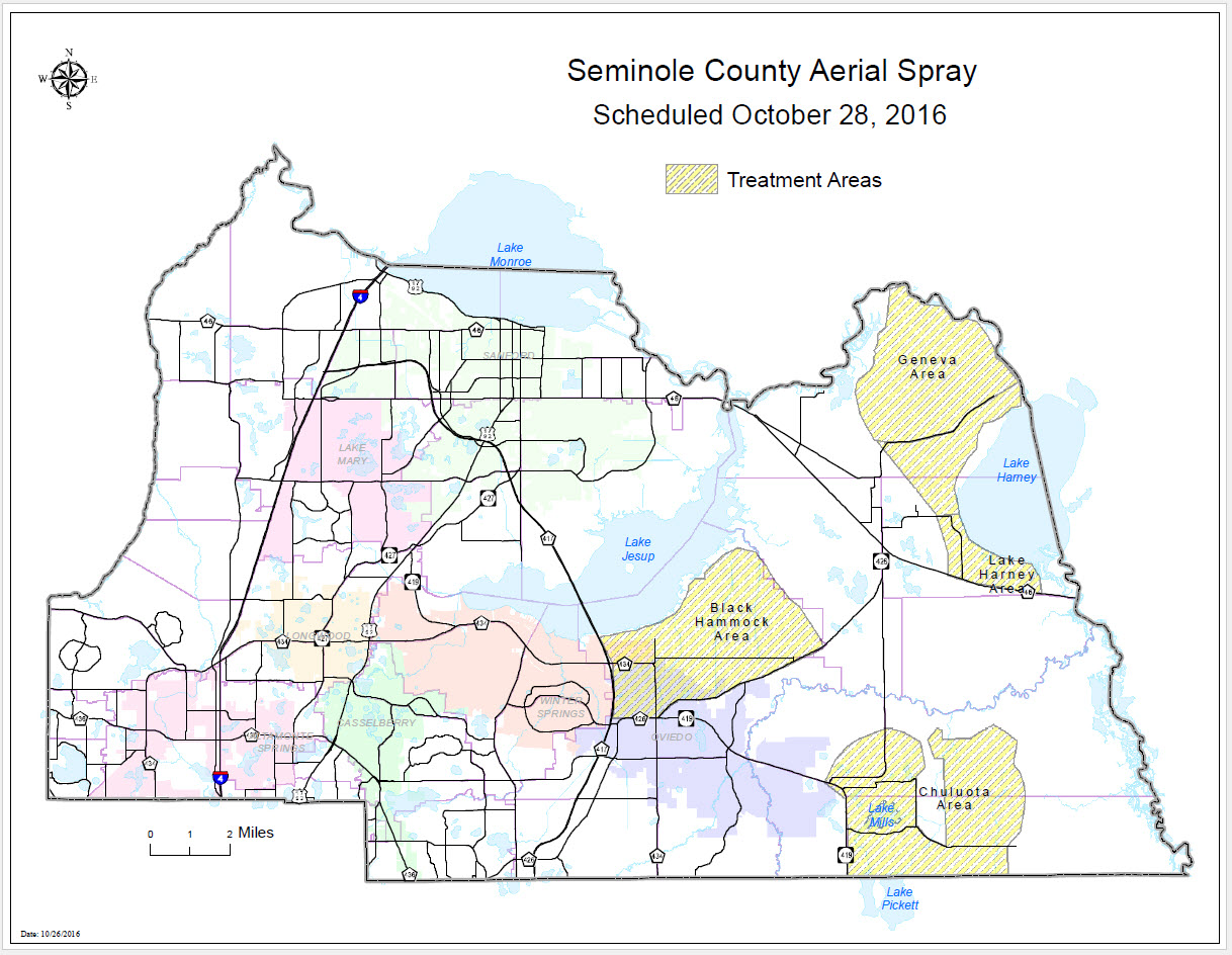 AERIAL RURAL ADULTICIDING Seminole County