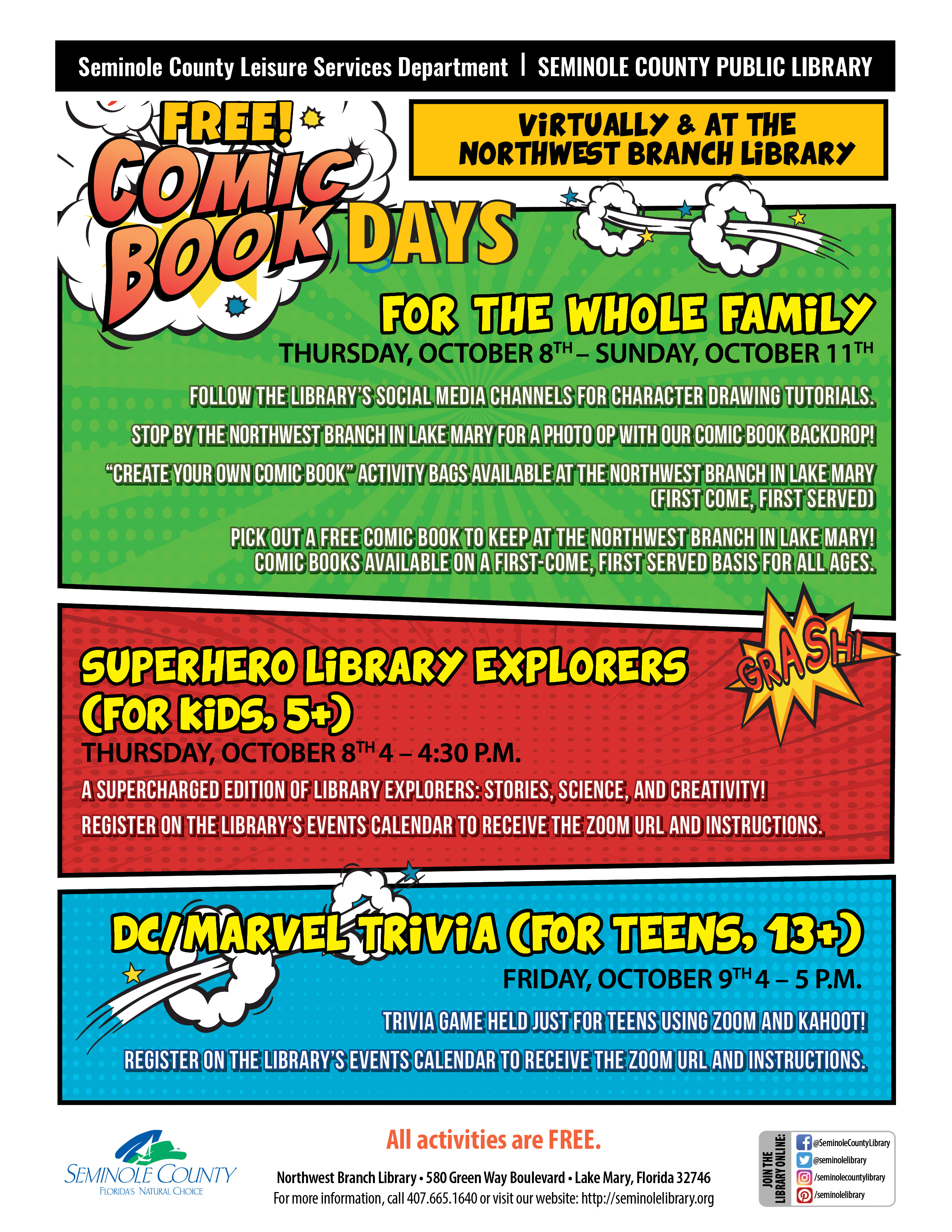 SPECIAL EVENTS FOR KIDS Seminole County
