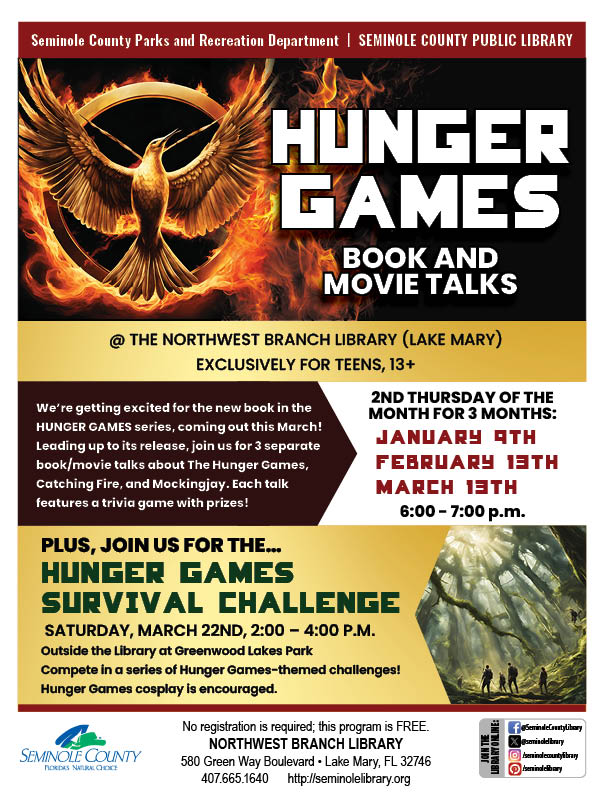 Hunger Games Teen Events