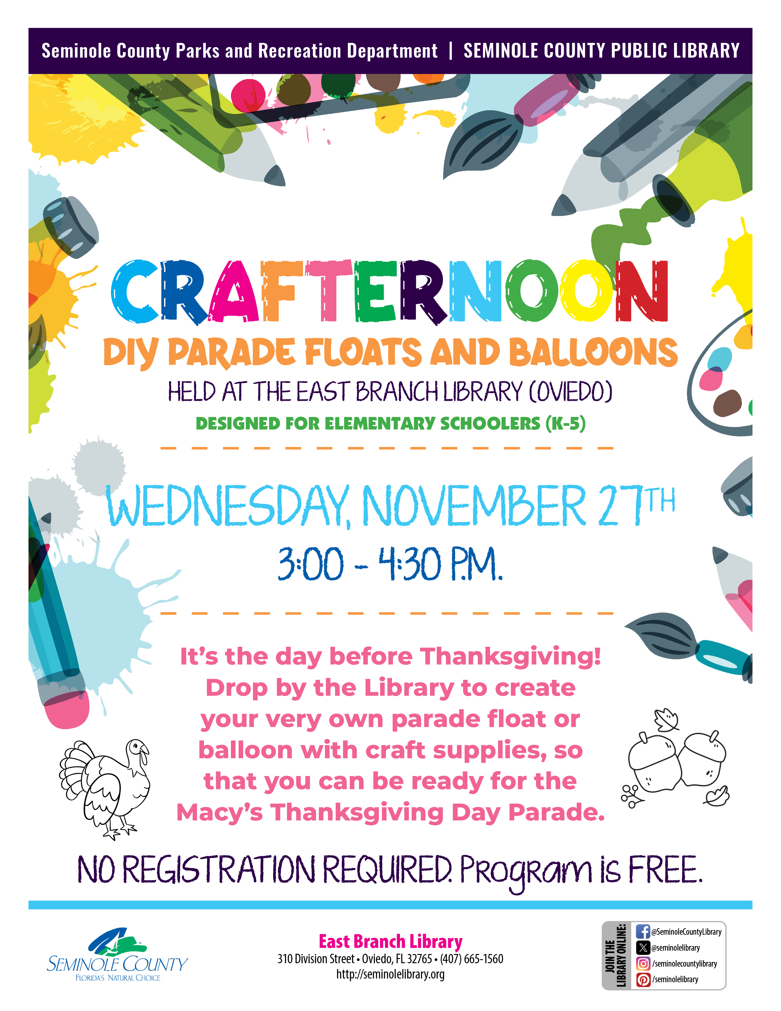 DIY Parade Balloons & Floats - East Branch Library