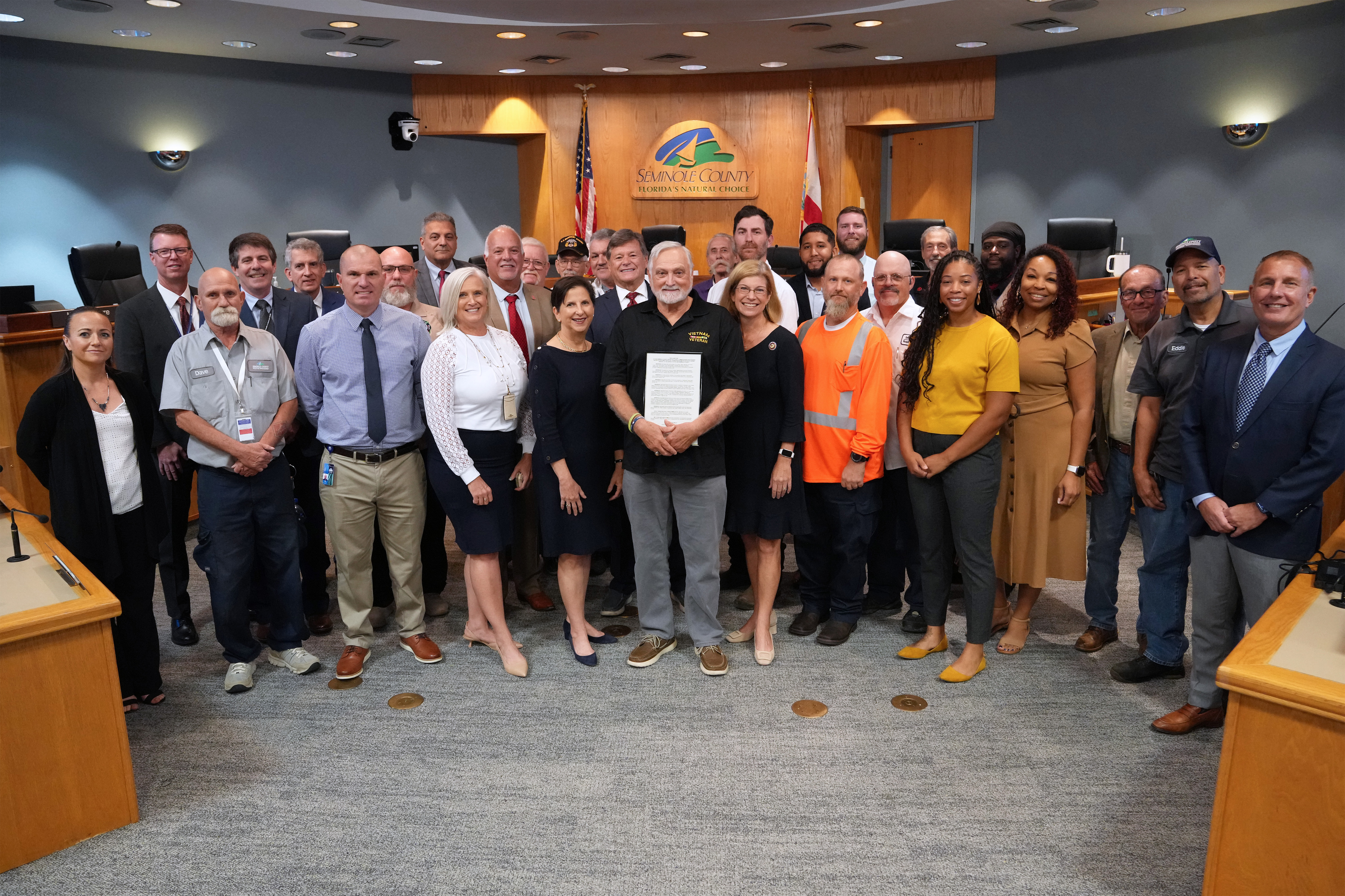 Proclamation — November 11, 2024 as Veteran's Day in Seminole County Gallery Image