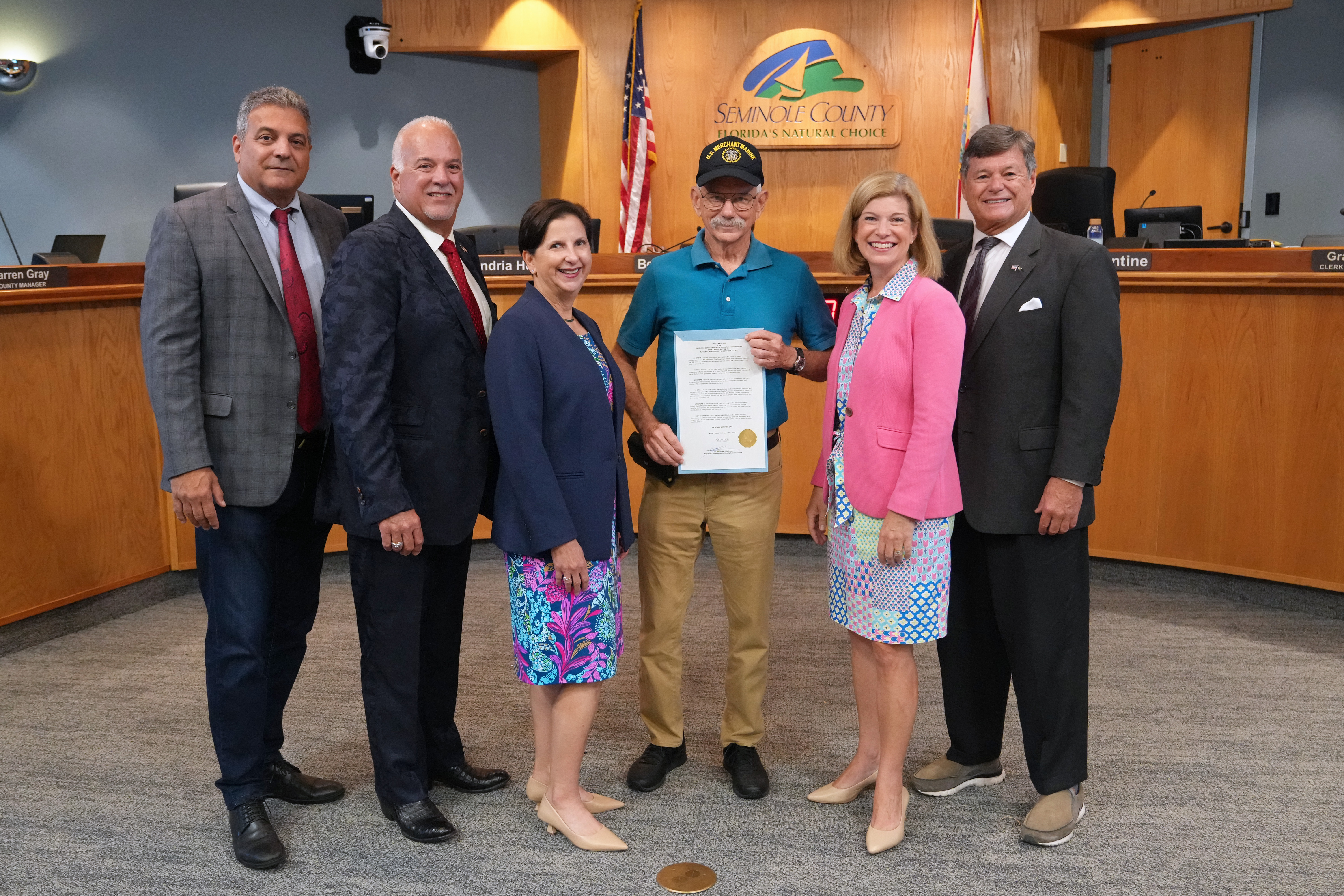 Proclaiming May 22, 2024 as National Maritime Day in Seminole County, FL. Countywide (Bill Hyde, American  Legion Post 243)