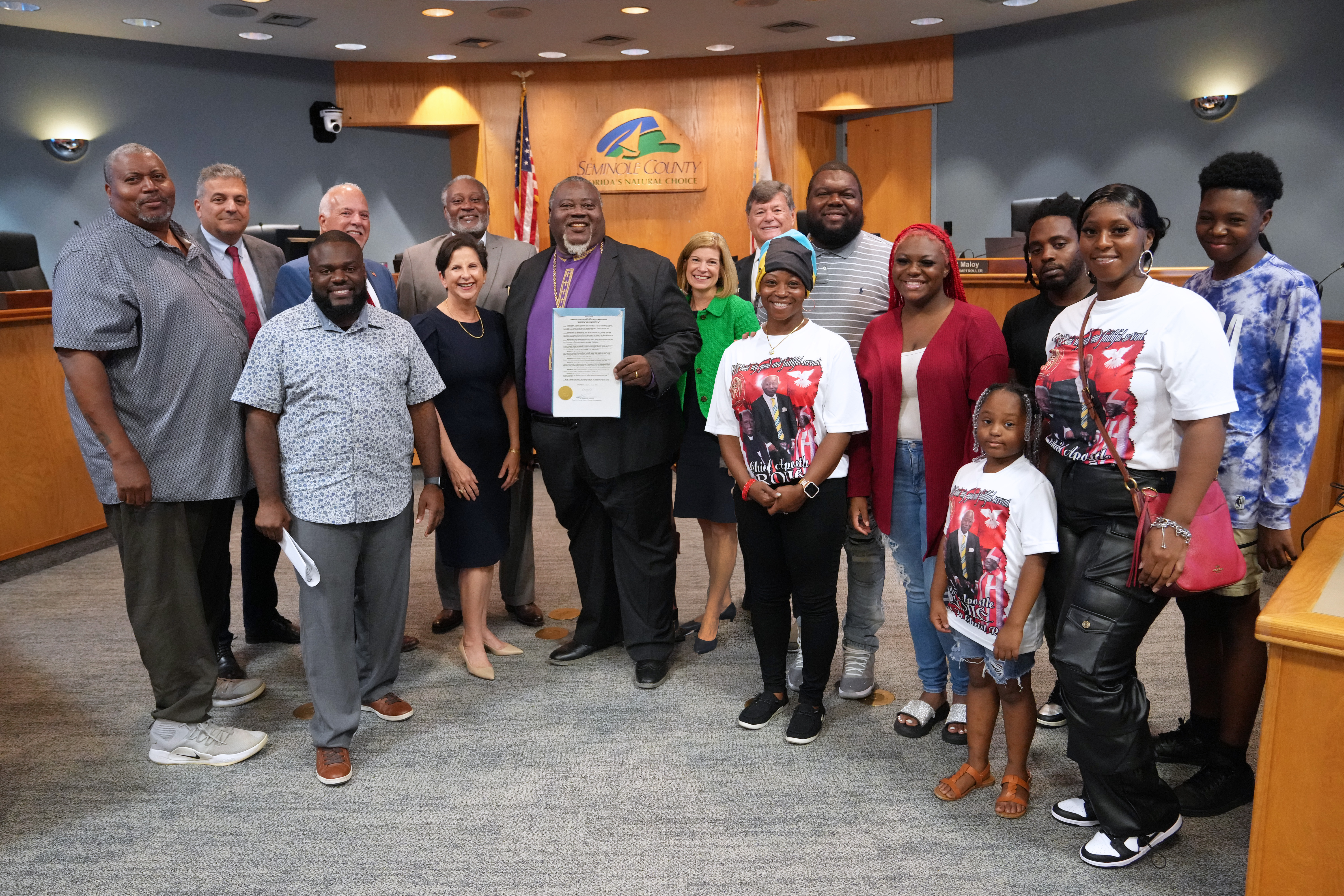 Resolution - Honoring the life and legacy of Bishop Dr. Preston Rolle Sr. Countywide (Meloney Koontz, Assistant County Manager)