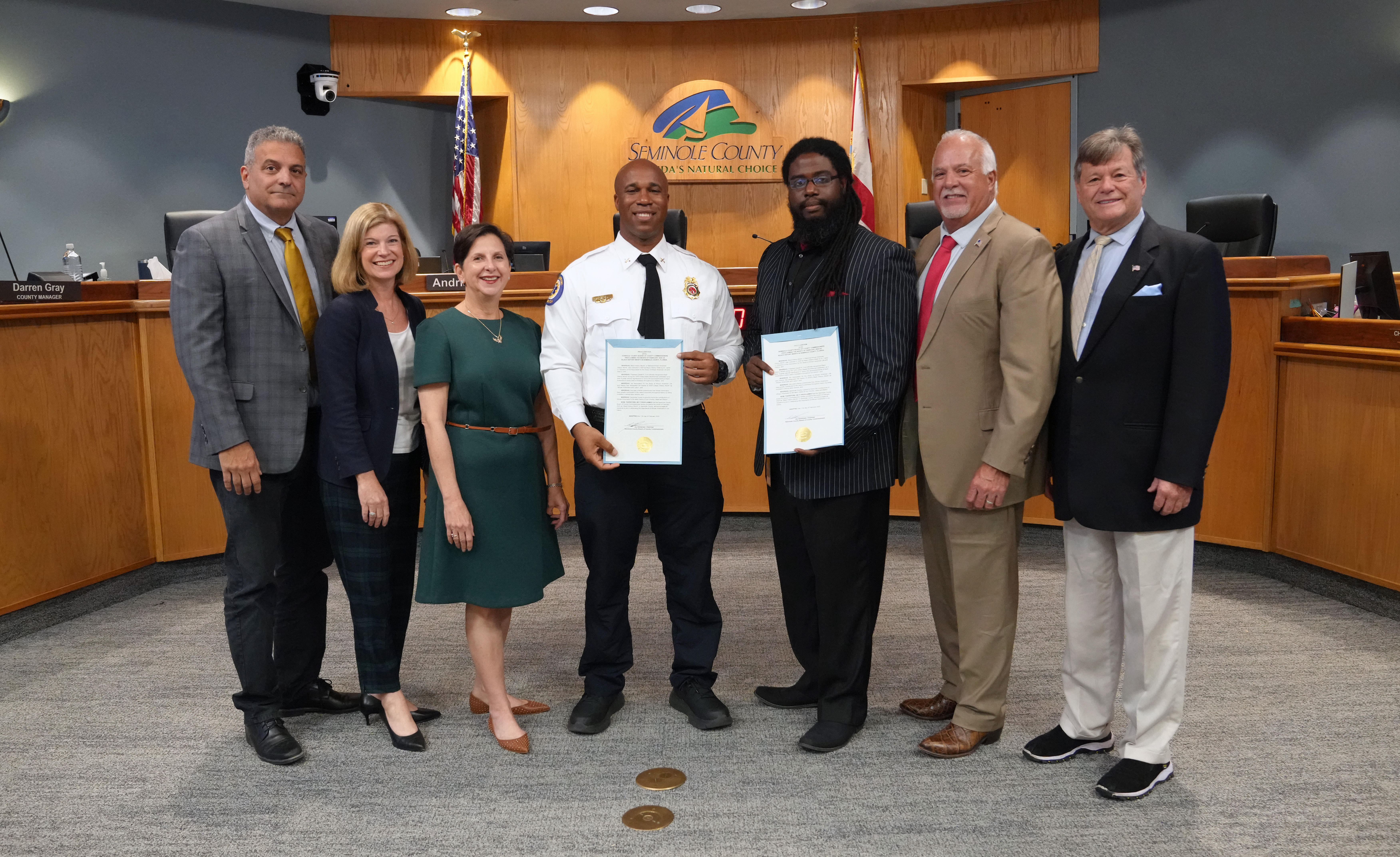 Proclamation proclaiming February 2025 as Black History Month in Seminole County, Florida.